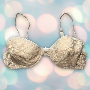 Vintage Y2K Victoria’s Secret Lace Non-Padded Women’s Bra Size 36B